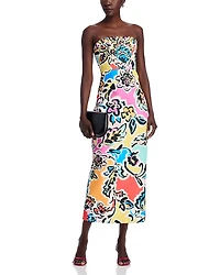 Orion Rainbow Oasis Jacquard Dress
