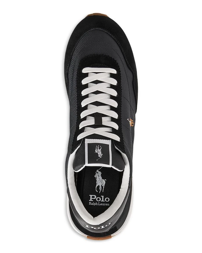 Train 89 Suede Paneled Sneaker