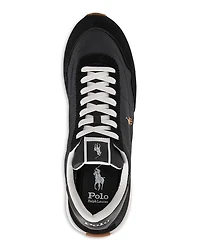 Train 89 Suede Paneled Sneaker