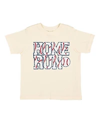 Sweet Wink Boys' Home Run Patch Short Sleeve T-Shirt - Baby, Little Kid