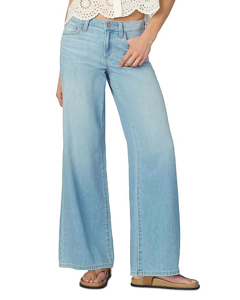 Joe's Jeans The Lou Lou Low Rise Wide Leg Jeans