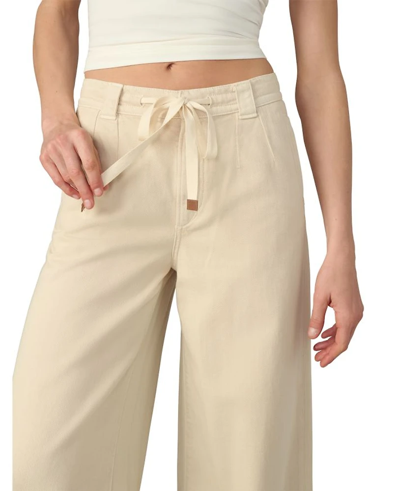 The Addison Drawstring Wide Leg Pants