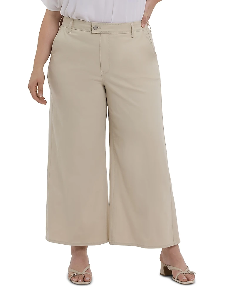 Nydj Plus High Rise Mona Trouser Ankle Jeans
