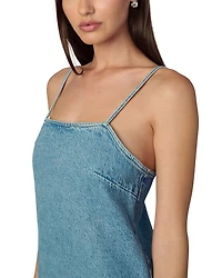 Denim Shift Dress