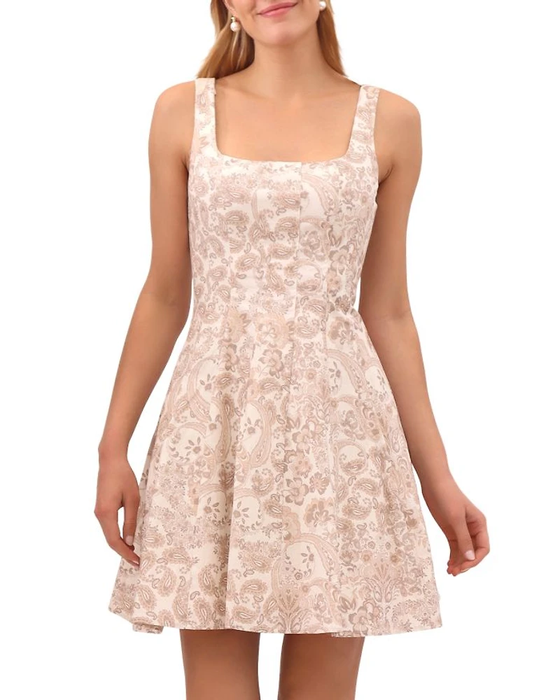 Panelled Daisy Swing Dress