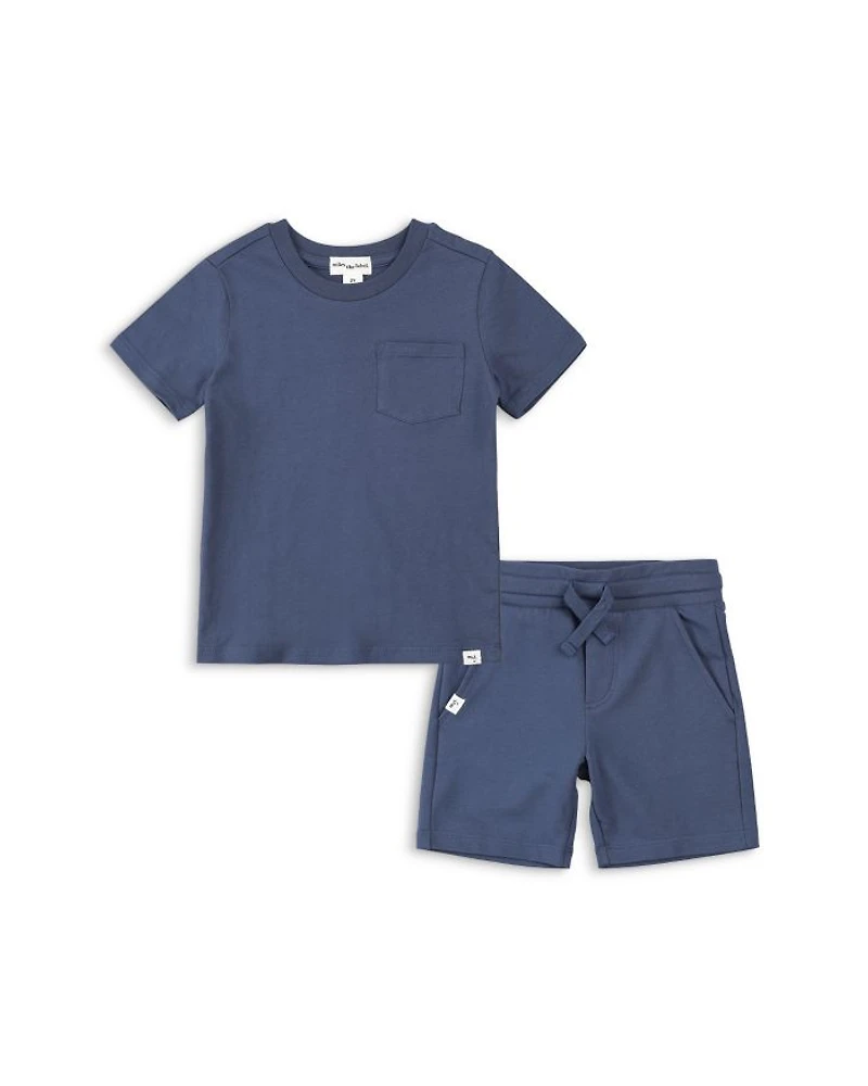Boys' Miles Basics Tee & Shorts Set - Little Kid
