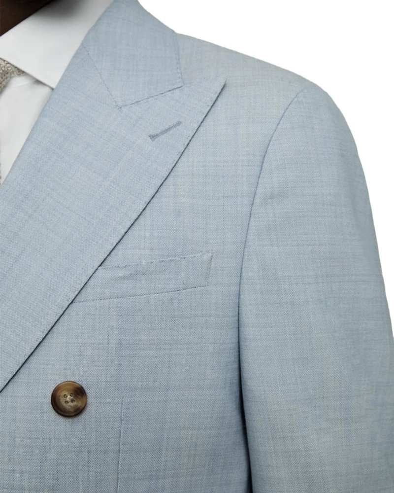 Belmont Double Breasted Textured Blazer