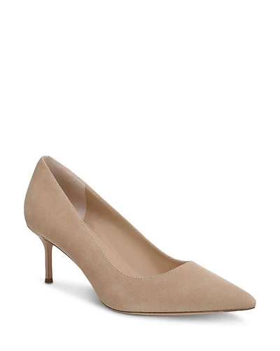 Women's Suede Rita Pointed Pumps
