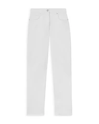 Petites Belinda High Rise Straight Jeans White