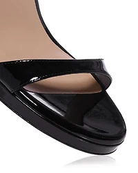 Women's Nudist Platform Sandals