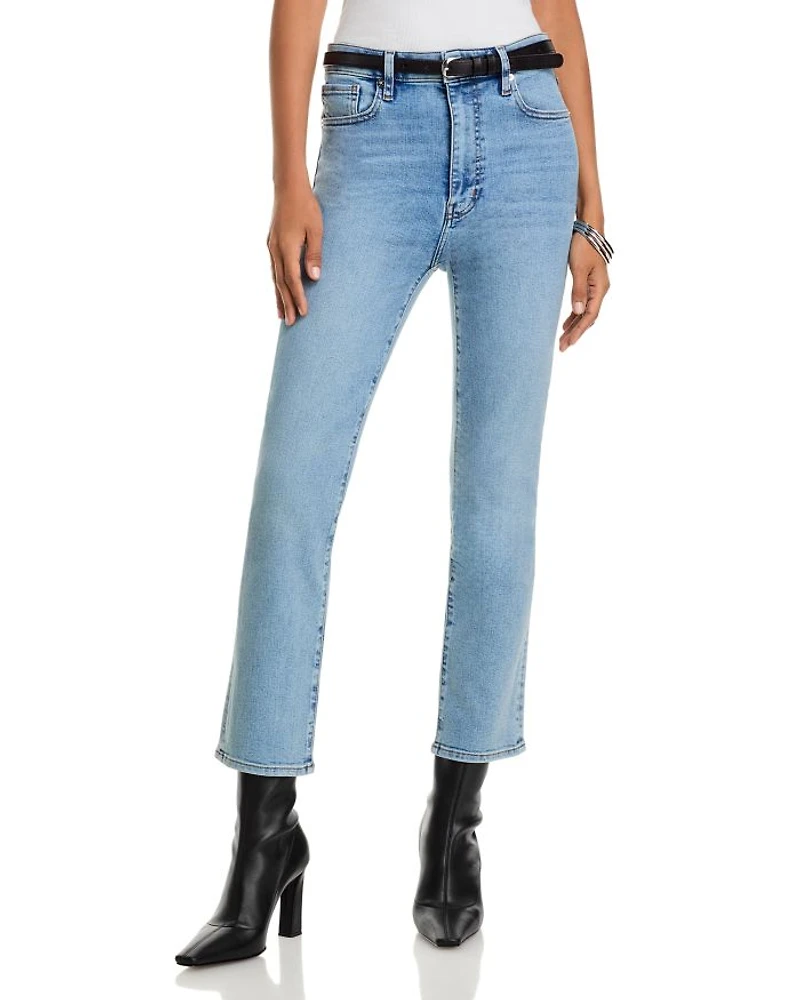 The Pencil High Rise Ankle Slim Jeans Springs