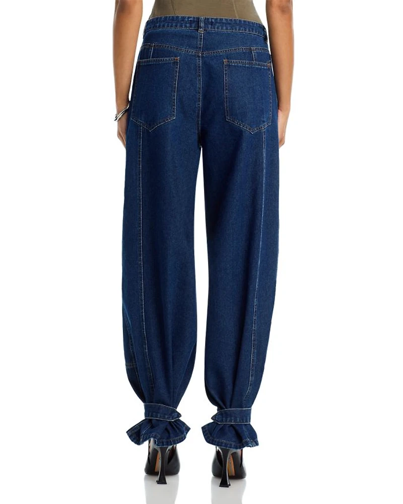 Tre High Rise Jeans Dark Blue