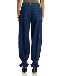 Tre High Rise Jeans Dark Blue