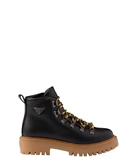 Women's Leather Laced Booties