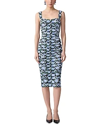 Carolina Herrera Ruched Dress