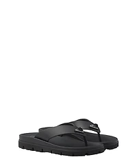 Prada Men's Rubber Thong Sandals