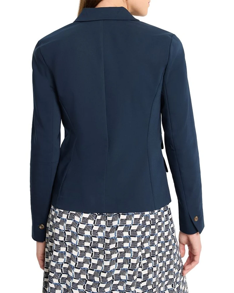 Seasonless Cotton Double Pocket Blazer