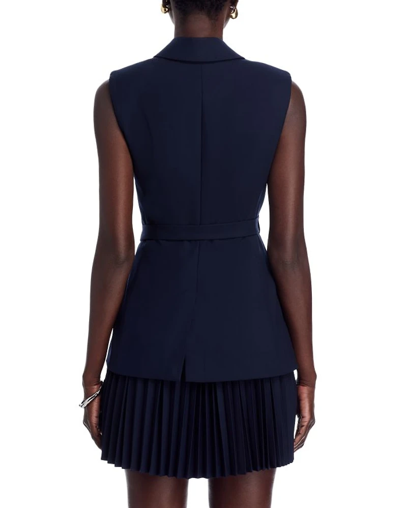 Eman Sleeveless Blazer Dress
