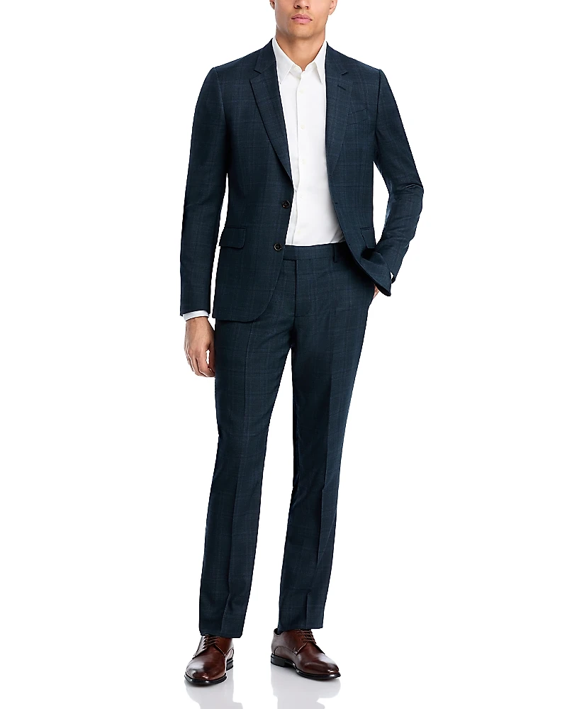 Paul Smith Soho Tonal Plaid Extra Slim Fit Suit