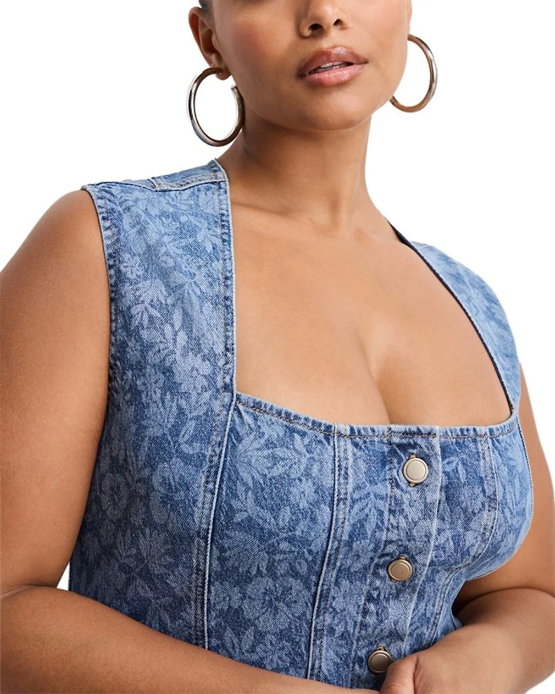 Denim Mini Dress