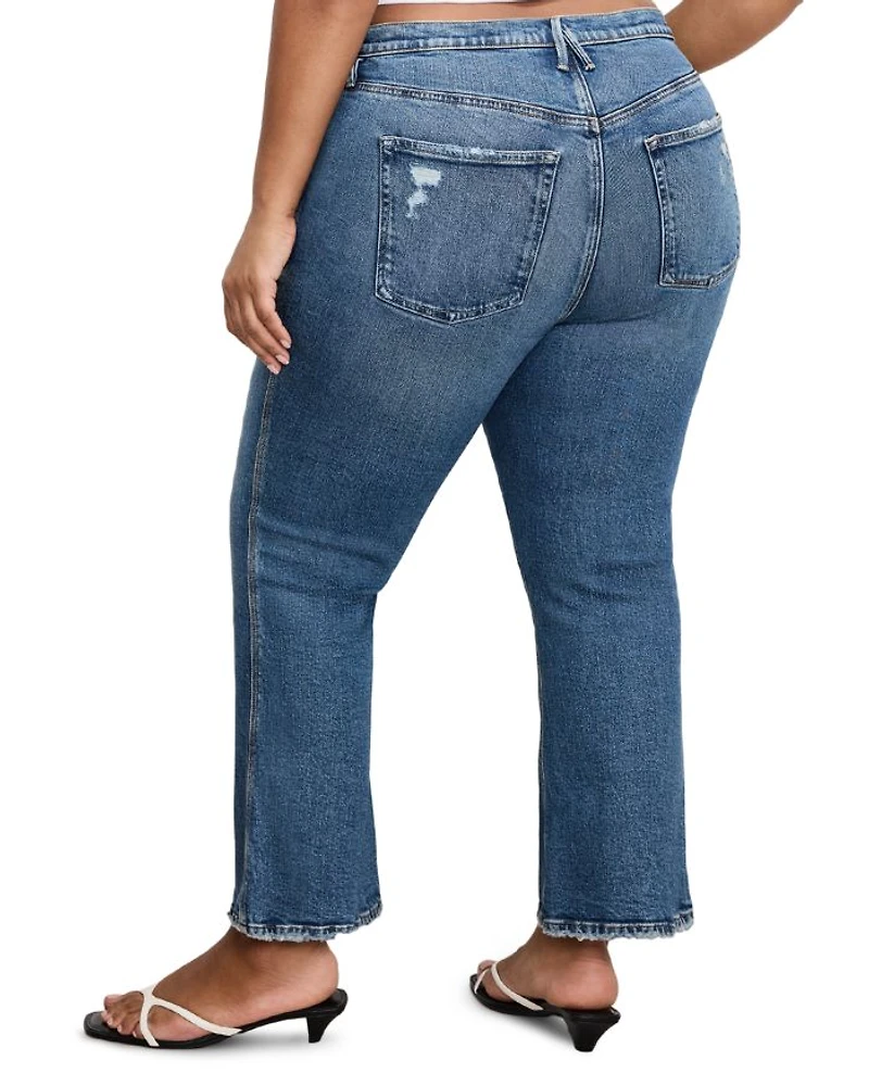 Good Standard Kick Flare Jeans Indigo1014