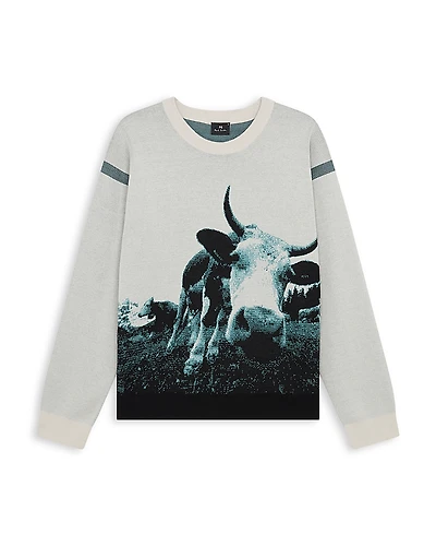 Ps Paul Smith Cotton Cow Sweater