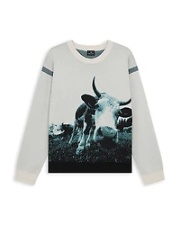 Ps Paul Smith Cotton Cow Sweater