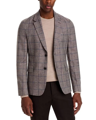 Extra Slim Fit Windowpane Sport Jacket