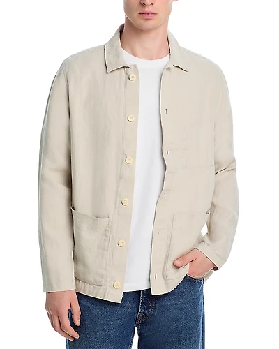 Alex Crane Kite Linen Shirt Jacket