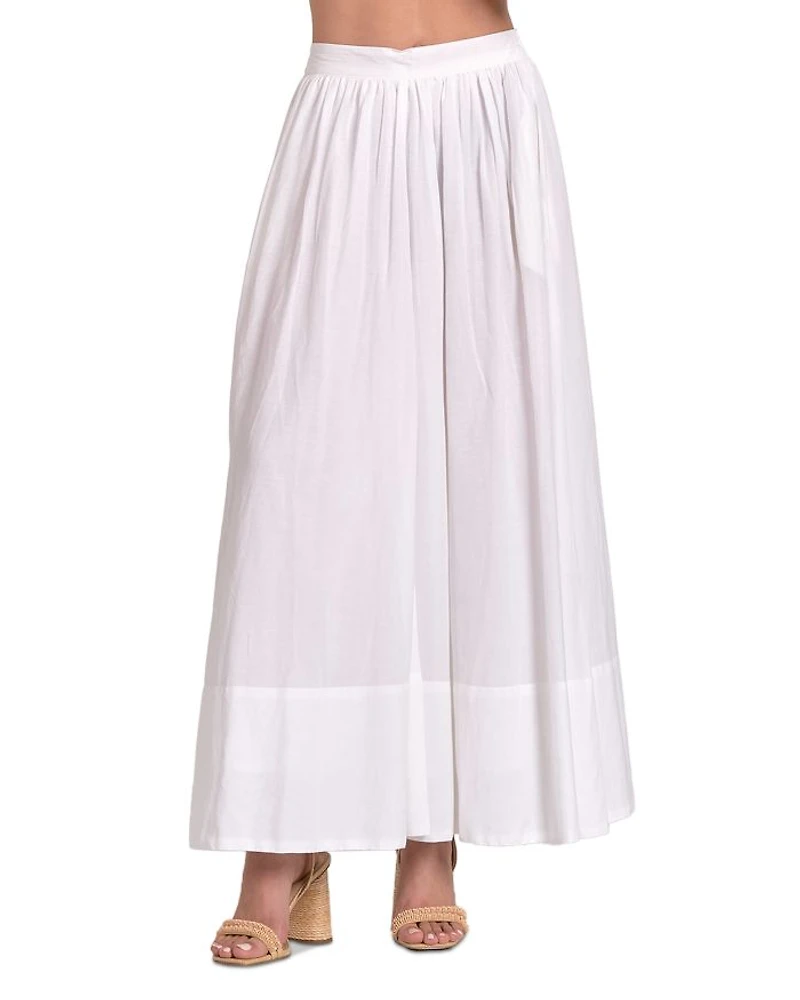 A Line Midi Skirt