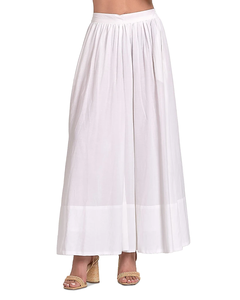 Elan A Line Midi Skirt