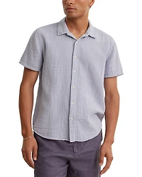 Christian02 Cotton Crepe Button Down Shirt