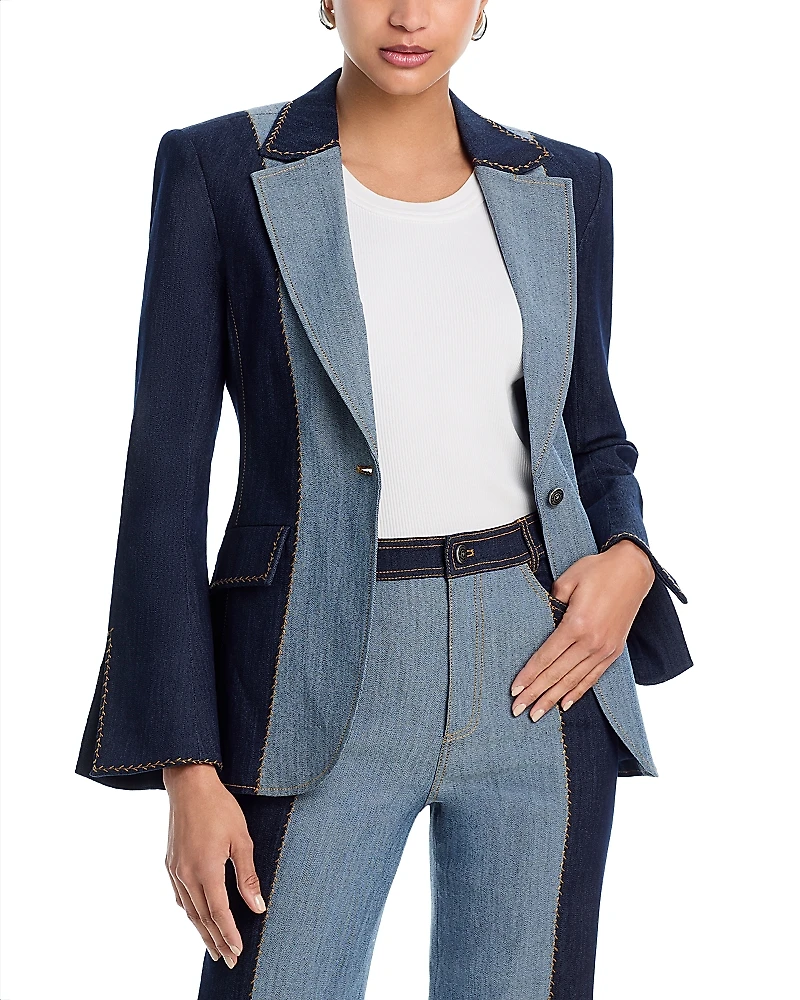 Cinq a Sept Contrast Sallie Jacket