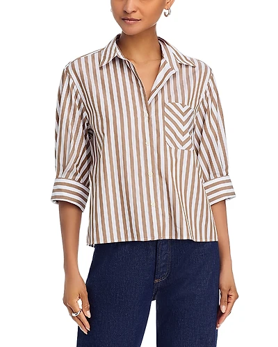 rag & bone Lucia Striped Blouse