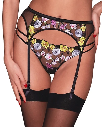 Fleur du Mal Eden Garter Belt