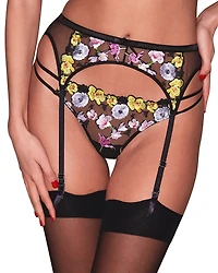Fleur du Mal Eden Garter Belt