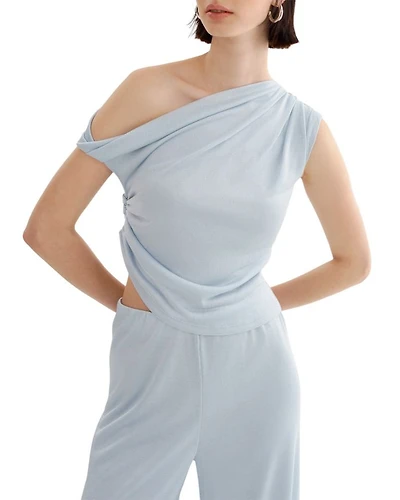 Evonne One Shoulder Ruched Top