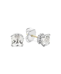 Sterling Silver Rittenhouse Prism White Topaz Stud Earrings
