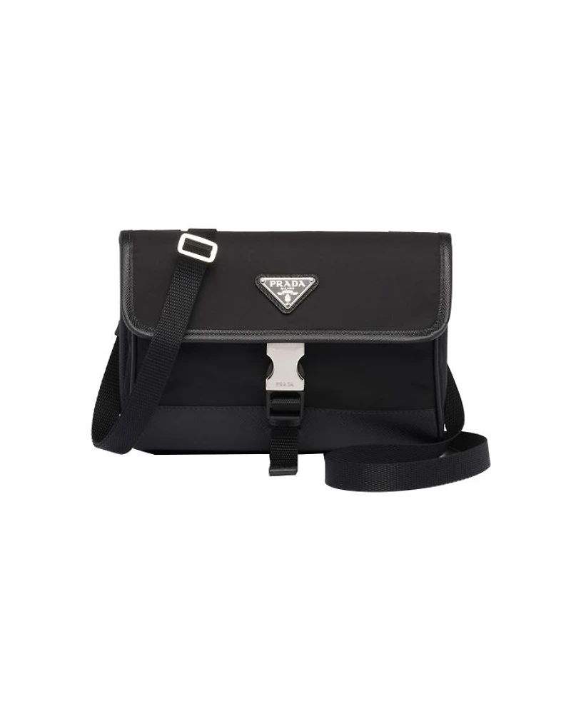 Re-Nylon and Saffiano Leather Smartphone Case