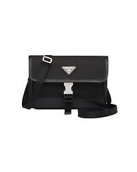 Re-Nylon and Saffiano Leather Smartphone Case