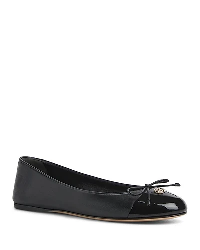 Women's New Marmont GG Leather Ballet Flats
