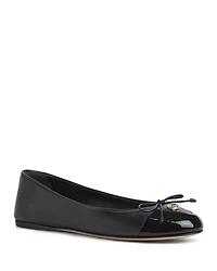 Women's New Marmont GG Leather Ballet Flats