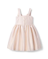 Girls' Satin Bow Gala Dress - Baby, Little Kid, Big Kid