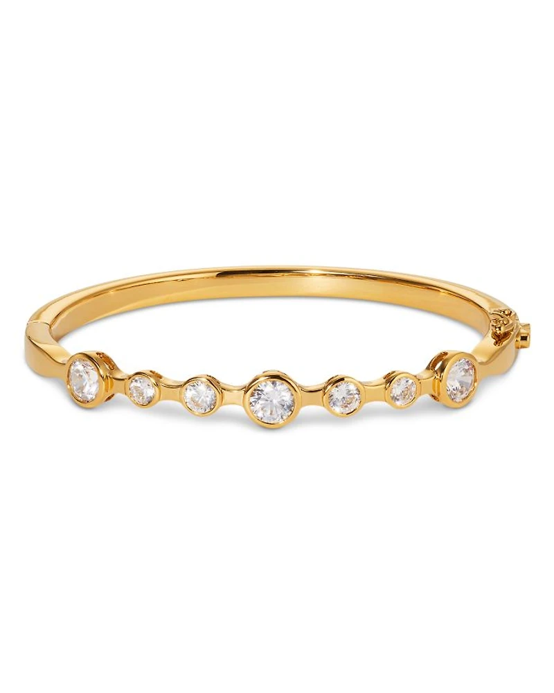 Bklyn Cubic Zirconia Stone Bangle Bracelet