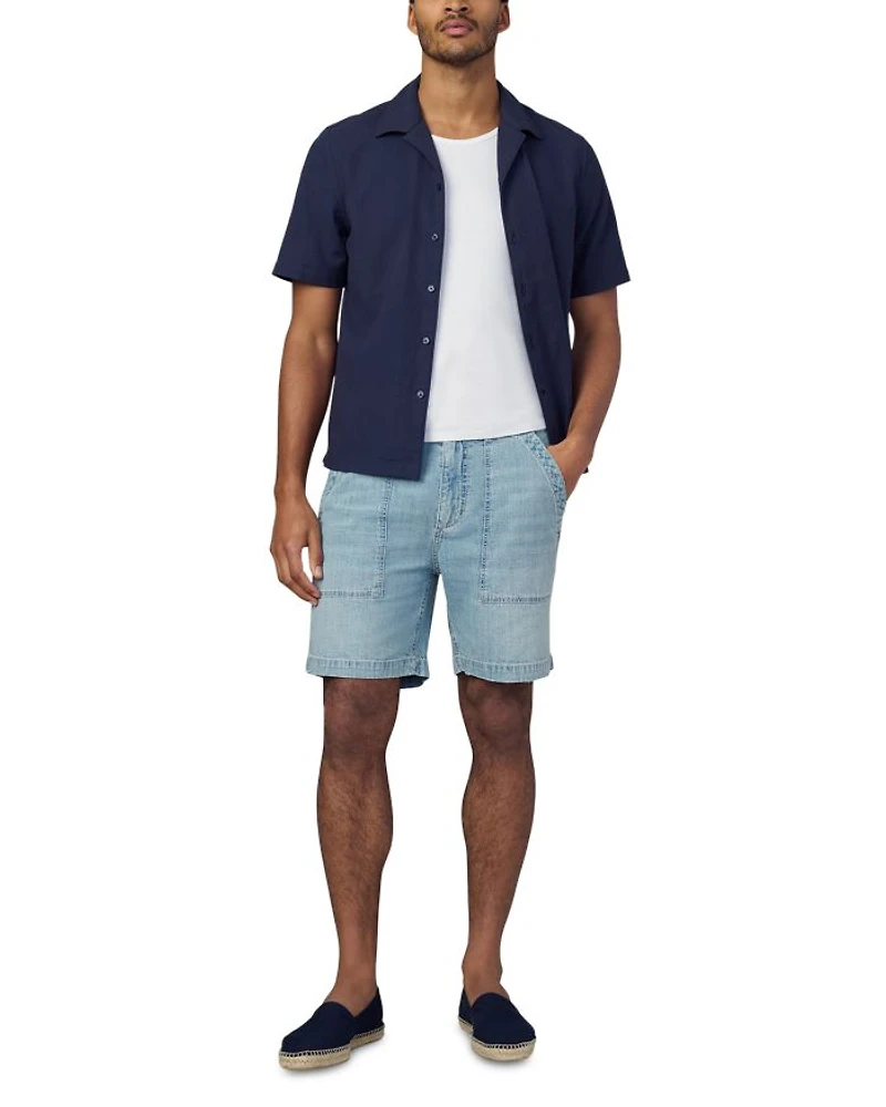 Seersucker Regular Fit Camp Shirt
