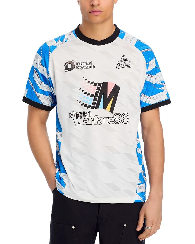 Terminally Online Graphic Logo Soccer Jersey