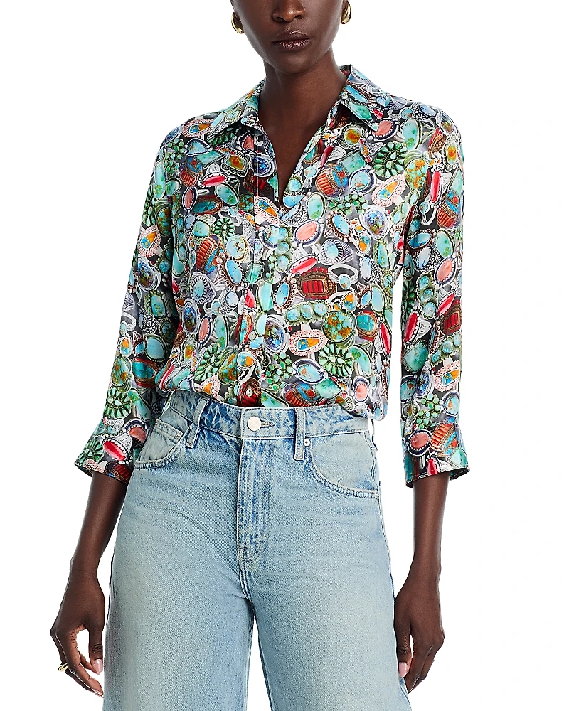 L'Agence Dani Silk Blouse