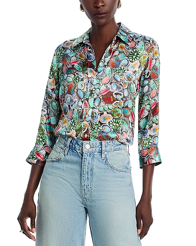 L'Agence Dani Silk Blouse
