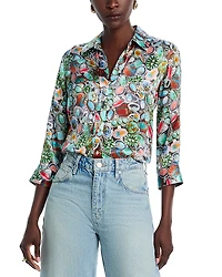 L'Agence Dani Silk Blouse