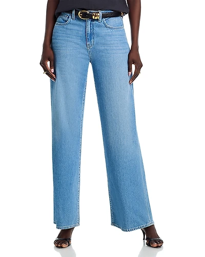 L'Agence Alicent High Rise Wide Leg Jeans